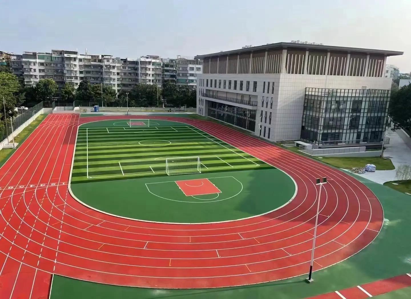 乐东黎族自治县橡胶跑道塑胶篮球场 - 方案
